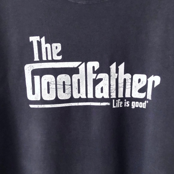 LIFE IS GOOD The Goodfather oversized graphic tee - Picture 3 of 5